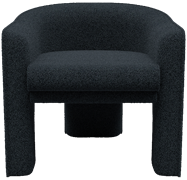 Coco Occasional Chair - Charcoal